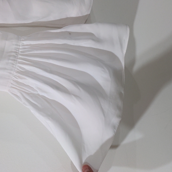 & Other Stories White Shirt with flared sleeves - Picture 4 of 4